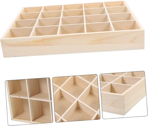 Vista 7 de ARTIBETTER 4 cajas de 20 cajas para gabinete al aire libre organizador de cajones organizador de armario, aparador, cajón, organizador de ropa