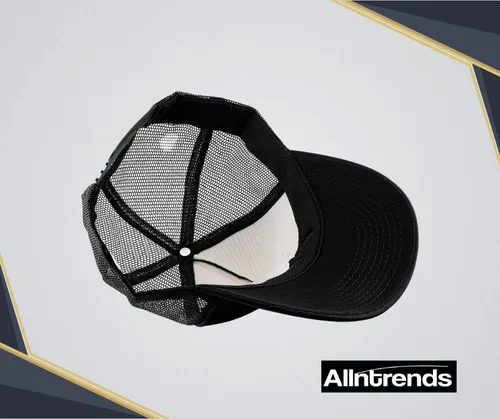Vista 3 de ALLNTRENDS Miami 10 Trucker Hat Miami Soccer Gorra bordada