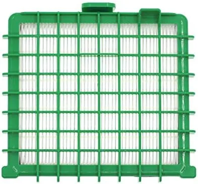Vista 2 de Filtro HEPA de repuesto compatible con Rowenta RO5762 RO5921 Accesorios de aspiradora verde y blanco (1 unidad)