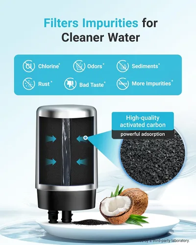 Vista 3 de AQUA CREST 7027S - Filtro de repuesto para filtro de grifo Brita®, cromado
