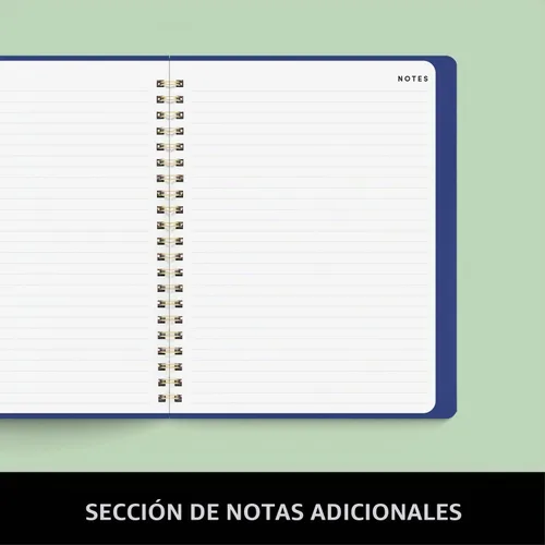 Vista 7 de PAPERAGE Agenda académica, agenda semanal y mensual y calendario, 12 meses, julio de 2026 a junio de 2027, (9.5 x 11 pulgadas), agenda de Negro