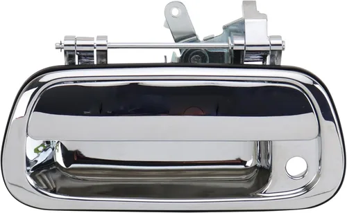 Vista 64 de TRQ Manija de compuerta trasera reforzada de metal cromado compatible con Dodge Ram 1500 2009-2010 2010 2500 3500 2011-2012