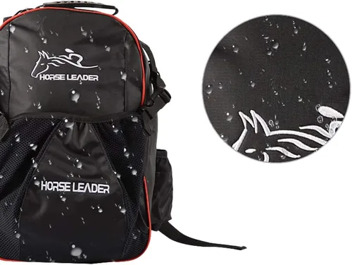 Vista 6 de Bolsa profesional para botas de equitación, bolsa de casco, mochila ecuestre unisex, bota inglesa para llevar todas las bolsas con compartimento
