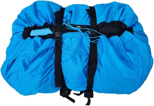 Vista 2 de Parapente Bolsa de embalaje rápido Parapente Parapente Fast Stuff Sack Paramotor Mochila, Azul