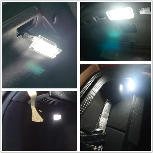 Vista 6 de Repuesto de luz LED para compartimento de equipaje para Hyundai Sonata Elantra Kia Forte Optima K5 6000K 18-SMD blanco maletero interior bombilla OEM