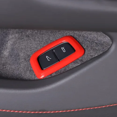 Vista 25 de Sekhyna Cubierta de botón del interruptor del maletero compatible con Corvette C8 Stingray 2020 2021 2022 2023 fibra de carbono real / ABS 1 pieza