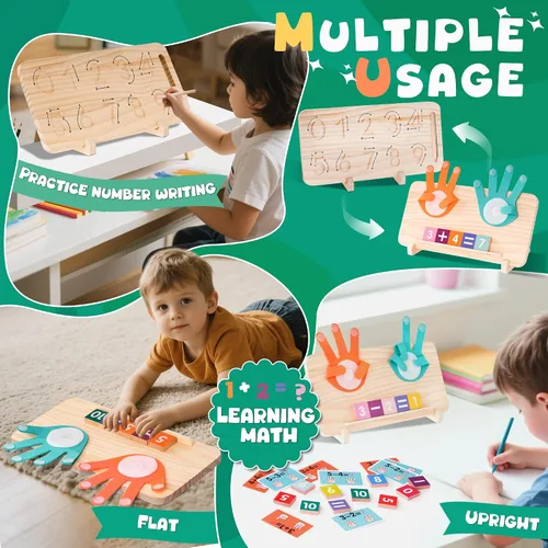 Vista 2 de Juguetes educativos Montessori, regalos de cumpleaños para niños de 3 a 6