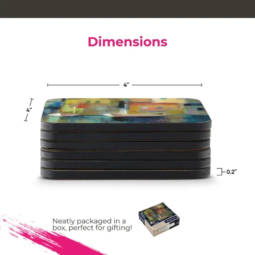 Vista 7 de Pimpernel Posavasos, Multicolor