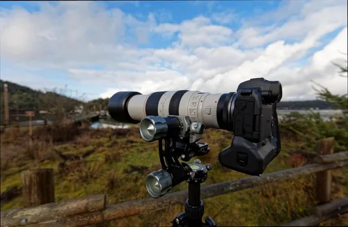 Vista 8 de Fotopro Cabeza de cardán E-6H, cabeza de cardán, cabeza de lente grande, cabeza de fotografía de vida silvestre, cabeza de fotografía deportiva