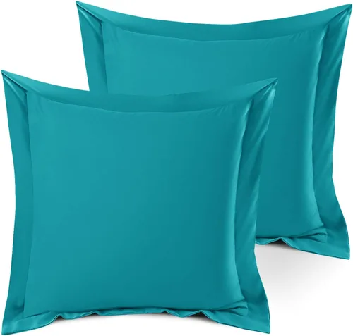 Vista 59 de Nestl Juego de 2 fundas tipo sham de almohada suaves - Fundas de almohada de microfibra de doble cepillado - Fundas de almohada de cama premium