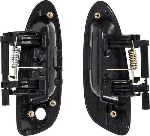Vista 6 de KUAFU Manija de puerta exterior exterior compatible con Nissan Altima 2002-2006 Reemplazo para NI1520112, 82607-8J009; NI1310123, 80607-8J009