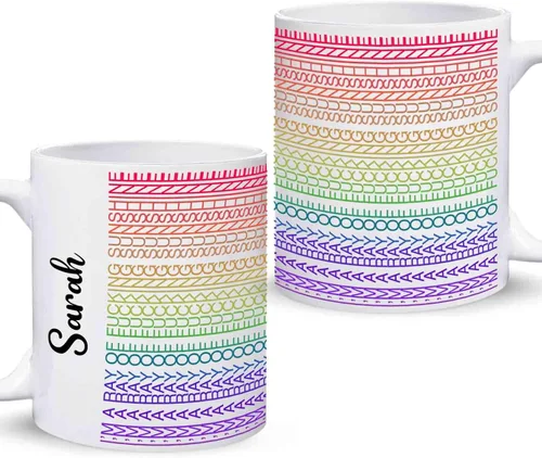 Vista 10 de Fifty & Fabulous - Taza de regalo para mujer/hombre, tazas personalizadas con nombre, regalos personalizados de 50 cumpleaños