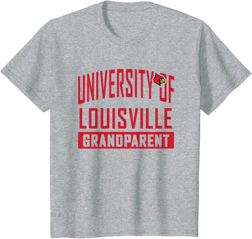 Vista 8 de Louisville Cardinals Grandparent University Camiseta, Negro