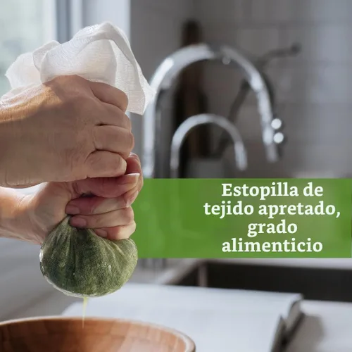 Vista 6 de Regency tela para queso natural ultra fina 100% algodón 9 pies cuadrados, 1 unidad, Blanco