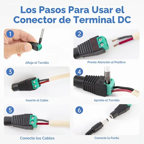 Vista 6 de 2 Pack HZHFCB Adaptador de fuente de alimentación de 24V 24 voltios 2A Adaptador de fuente de alimentación Convertidor AC a DC Transformador Entrada