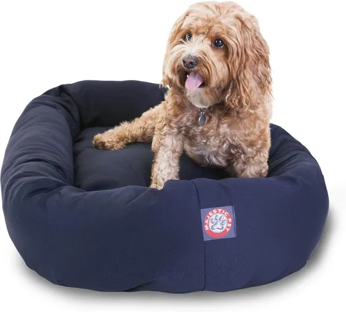 Vista 16 de Majestic Pet Products - Cama en forma de bagel para perro, color caqui, 32 pulgadas