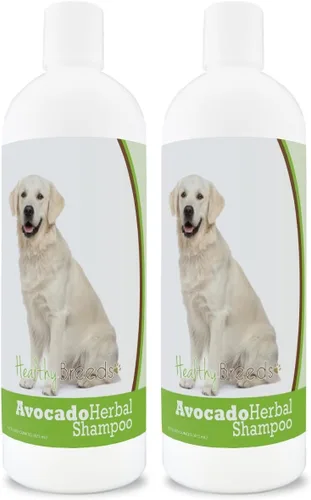 Vista 4 de Healthy Breeds Alaskan Malamute Champú de hierbas para perros con aguacate, 16 onzas