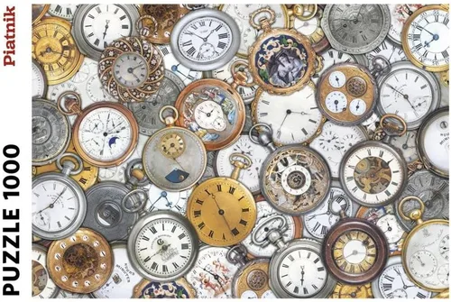 Vista 2 de Rompecabezas de 1000 piezas Timepieces