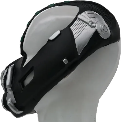 Vista 4 de JDKOD Bane Mask Head The Dark Knight Rises Batman Cosplay Prop Disfraz