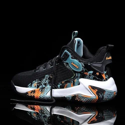 Vista 7 de Zapatos de primavera para hombre, zapatos para correr, zapatos deportivos, zapatos de baloncesto, zapatos para exteriores, zapatos de entrenamiento