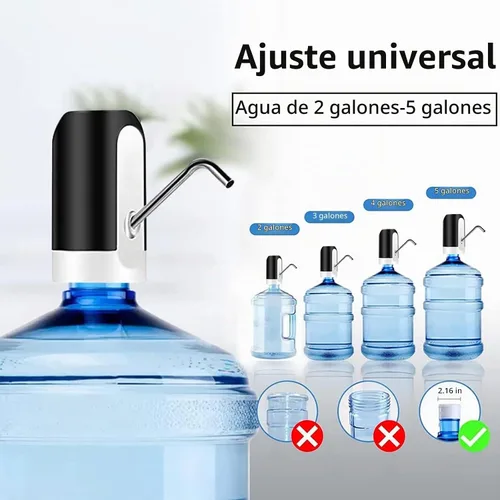 Vista 3 de Dispensador de agua Bomba de botella de agua de 5 galones, bomba eléctrica