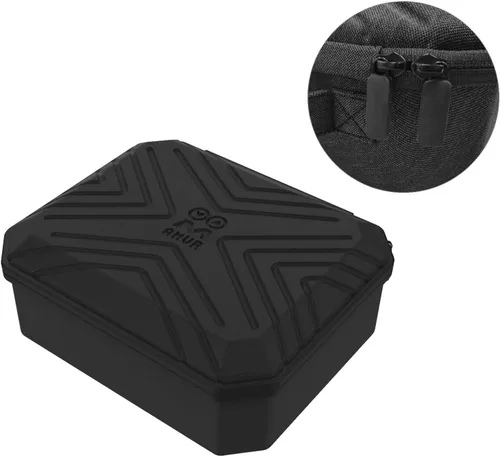 Vista 4 de Diseño para Oculus Quest 2 - Funda rígida de viaje para Oculus Quest 2 Funda de almacenamiento impermeable para Quest 2 con correa Elite