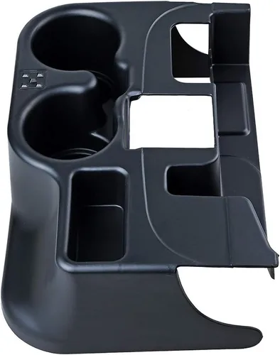Vista 5 de Astra Depot Bandeja de consola central negra compatible con Dodge Ram 1500/2500 / 3500 / 3500 2003-2012