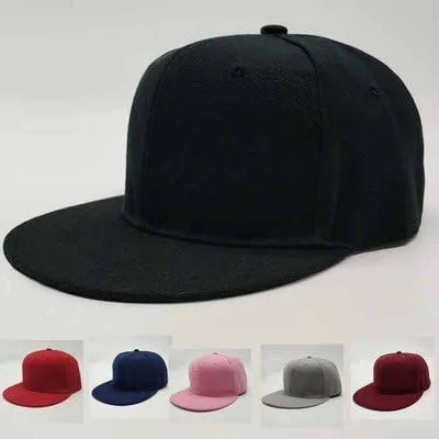 Vista 4 de Hombres Mujeres Custom Flat Visor Snaoback Sombrero Diseño de impresión gráfica Ajustable Gorras de béisbol