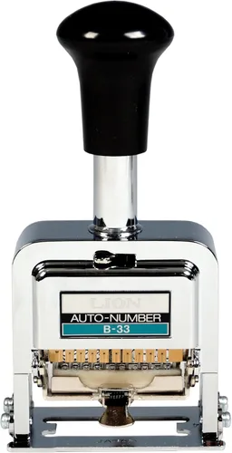 Vista 10 de Lion Pro-Line - Numeradora automática de servicio pesado, 5 ruedas, romana (D-52)
