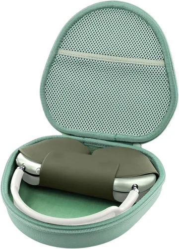 Vista 17 de khanka Funda para auriculares inalámbricos Apple Airpods Max/Max 2, color Negro