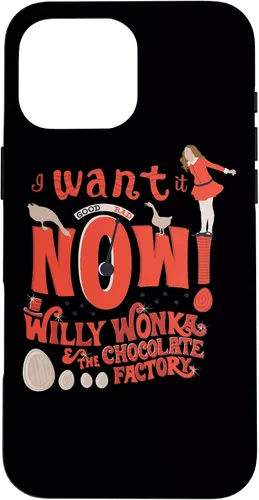 Vista 19 de Willy Wonka Carcasa para iPhone 17 y The Chocolate Factory I Want It Now