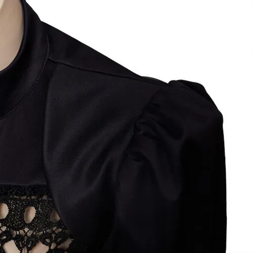 Vista 9 de NieR - Disfraz de autómata No2 tipo B 2B, sexy, con guantes para mujer