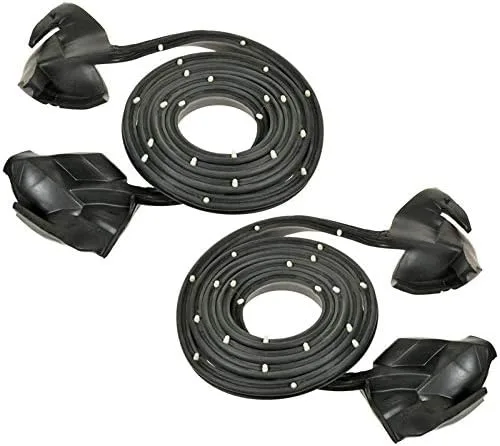 Vista 2 de Par de sellos de puerta convertibles y de 2 puertas con techo rígido compatible con Buick Cadillac Chevy Pontiac Old