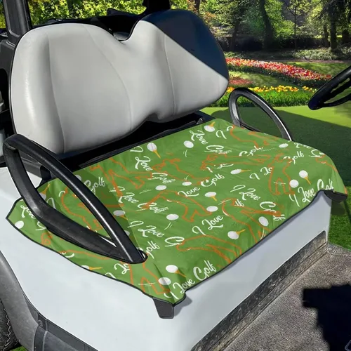 Vista 19 de Accesorios para carrito de golf, protector de toalla de asiento de carrito de golf, protector de toalla decorativo anti-caliente, para coche club