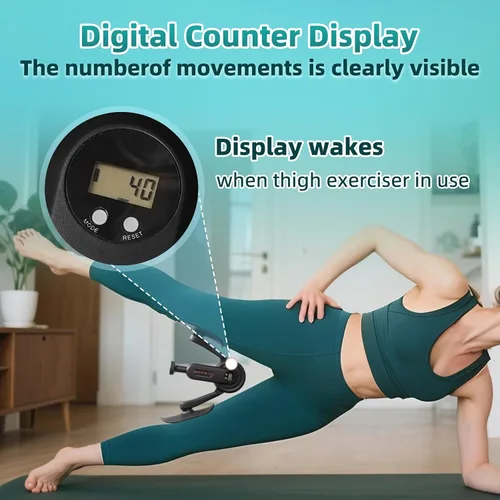 Vista 7 de Kegel Exerciser for Men & Women ,360°Pelvic Floor Exercise Devices ,10-135 lbs Adjustable Resistanceise Thigh Trainer Exercise Thigh Adductor