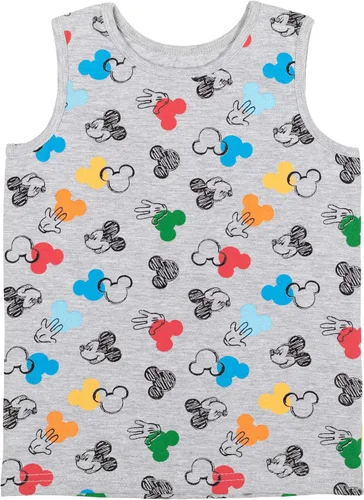 Vista 6 de Disney Mickey Mouse - Conjunto de 4 piezas de camiseta sin mangas para niños