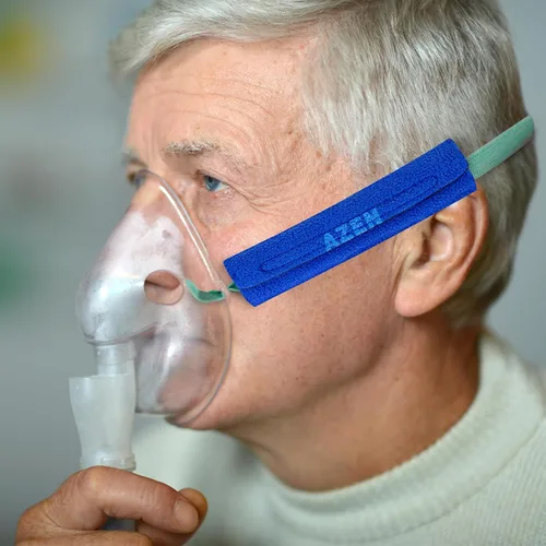 Vista 5 de Paquete de 4 fundas de correa CPAP, cubierta de correa de máscara CPAP, fundas de correa para casco CPAP, cojines de correa CPAP, cojines de máscara