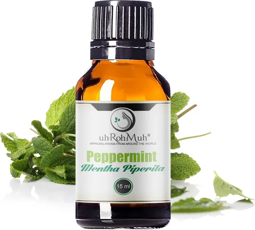 Vista 8 de Aceite esencial de menta orgánico rectificado, 100% puro y natural, aceite de grado alimenticio de origen estadounidense para delicias culinarias