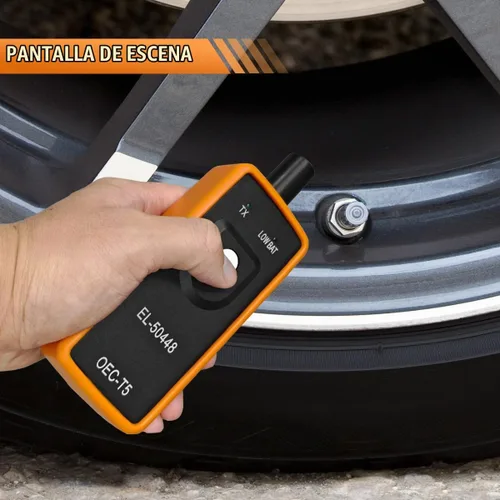 Vista 6 de EL-50448 herramienta de restablecimiento TPMS, herramienta de programación de reset del sistema TPMS del coche, herramientas de activación