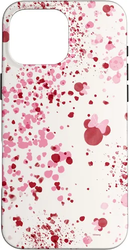 Vista 19 de Disney Minnie Mouse Head Ears - Carcasa para iPhone 17, diseño abstracto de salpicaduras