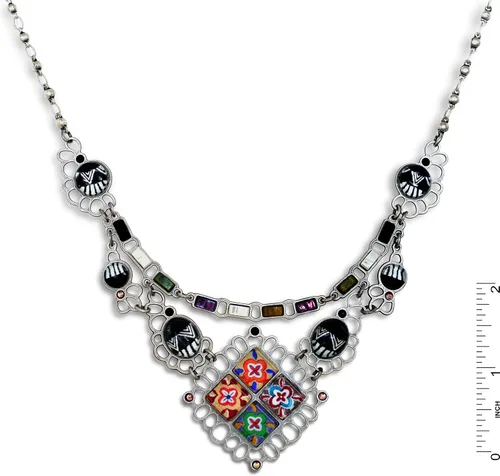 Vista 3 de yoolie de joyas Pinwheel Moda collar, primavera 2015 – n5509