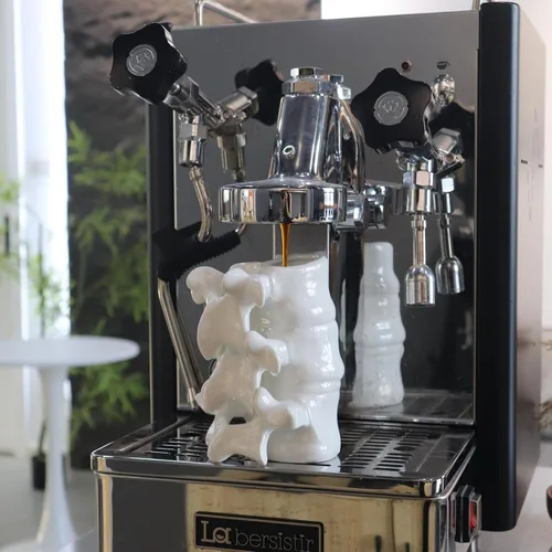 Vista 5 de Taza de Café Divertida, Lindas Tazas de Café de Cerámica, Tazas de Café de Cerámica Grandes y Novedosas, Tazas de Café Blancas de 12oz, Regalos