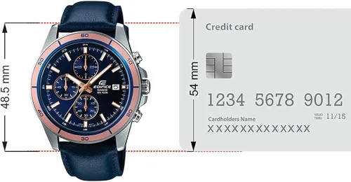 Vista 4 de Casio EFR526L-2A Edifice Reloj azul para hombre