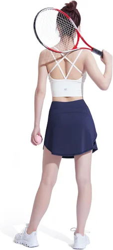 Vista 6 de CAMEL CROWN Falda pantalón de golf con pantalones cortos para mujer