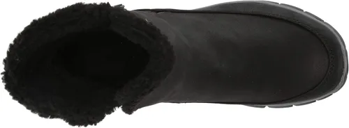 Vista 5 de Skechers Synergy-Botas cortas con cremallera de un cuarto para mujer con ribete Sherpa Snow, Nieve, 6-11