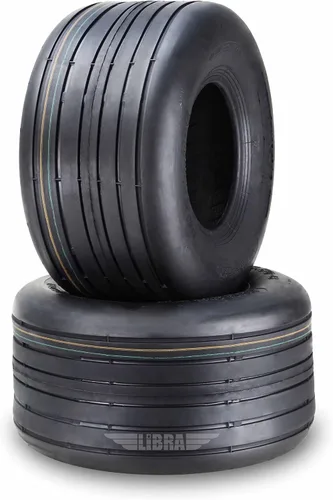 Vista 28 de WANDA - Juego de 2 neumáticos para corta césped de 11 x 4-5 para carritos de jardín de giro cero de 11 x 4 x 5 / 4 capas - 13204