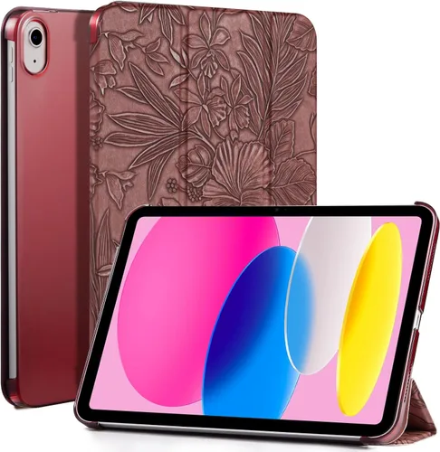 Vista 59 de CoBak Funda para iPad (A16) 11ª generación de 11 pulgadas 2025, iPad de 10.9 pulgadas 2022, funda protectora delgada con carcasa trasera translúcida