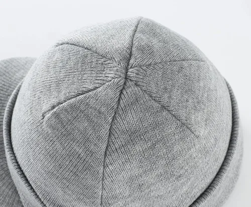 Vista 74 de Home Prefer - Gorro de invierno para hombre con visera, cálida y doble punto.