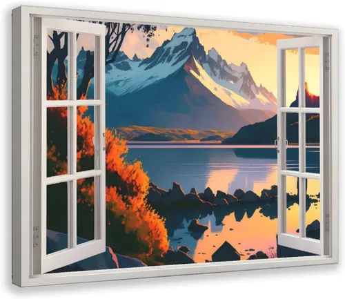 Vista 27 de JDBeehpy Impresiones en lienzo personalizadas con tus fotos para fotos de boda, fotos de familia/mascotas/imagen de arte de pared, póster ideal