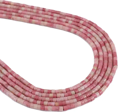 Vista 68 de BEADIA Cuentas Espaciadoras de Jade Natural Africano Planas Redondas Sueltas para Hacer Joyas con Abalorios 3mmx2mm 38cm